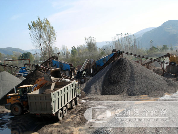 时产100吨河卵石制沙生产线配置