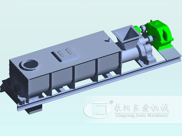 双轴螺旋搅拌机工作原理